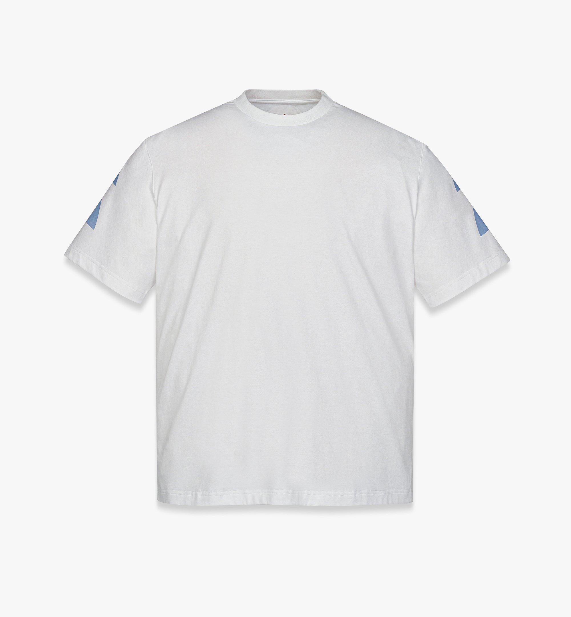 Gradation Laurel Logo Print T-Shirt in Organic Cotton 1